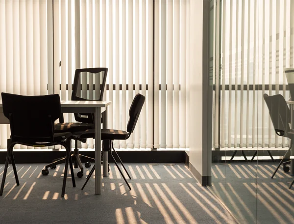 Customized office blinds