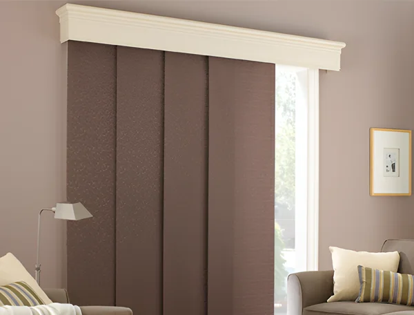 Trendy and classy panel blinds