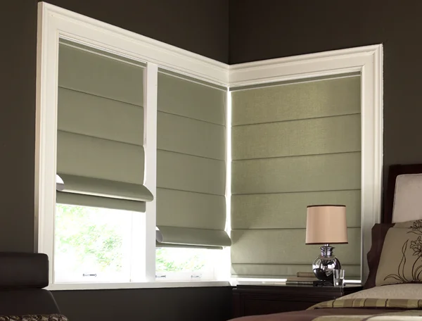 Timeless designs of Roman blinds